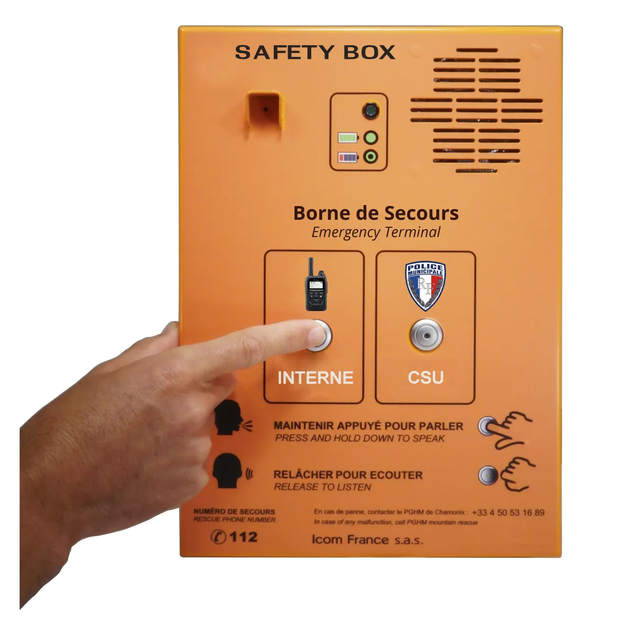 IF-SAFETYBOX LTE Autres - ICOM